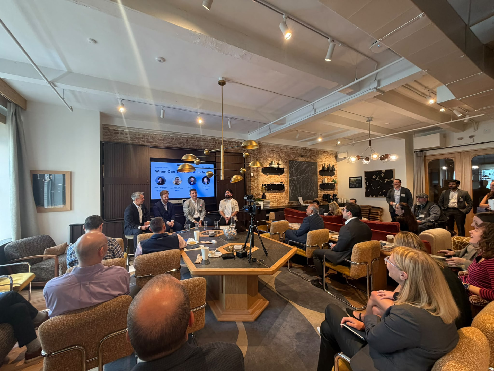 Private credit practitioners at the New York City forum